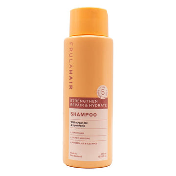 Frula Hair 400ml Shampoo Strengthen Repair & Hydrate 6 Pack